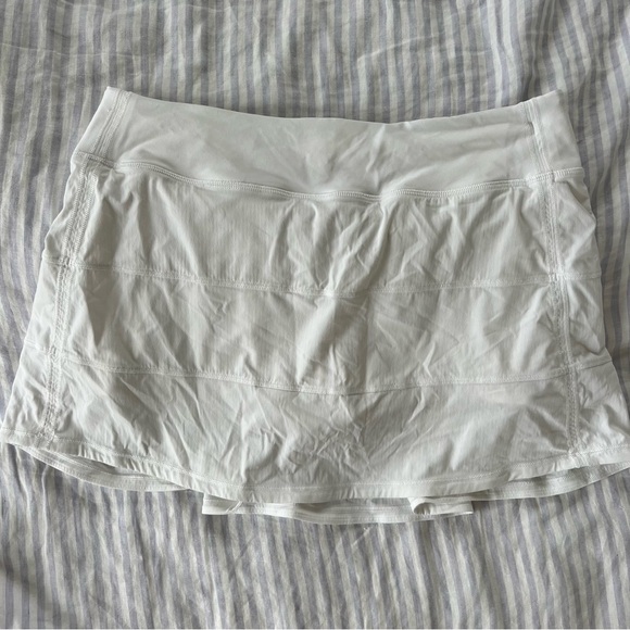 Dresses & Skirts - lululemon white tennis skirt